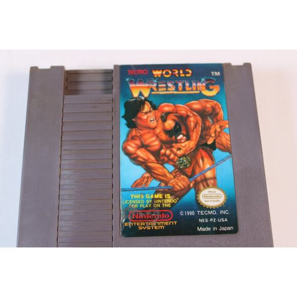 Tecmo World Wrestling (Nintendo Entertainment System, Nes , 1990) game only - Picture 7 of 8